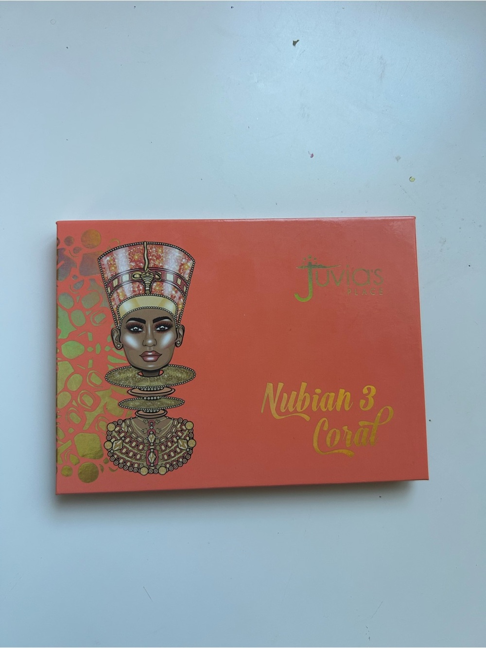 Juvia's Place Nubian 3 Coral Eyeshadow Palette - Coral, Gold